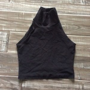 American Apparel Turtleneck Crop Top